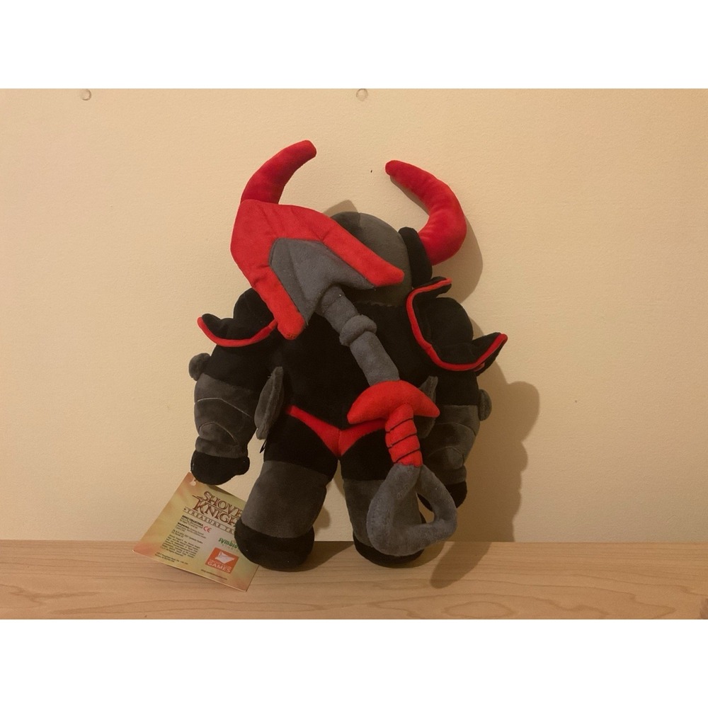 Shovel Knight Black Knight Plush Symbiote Studios New With Tag - Picture 2 of 2